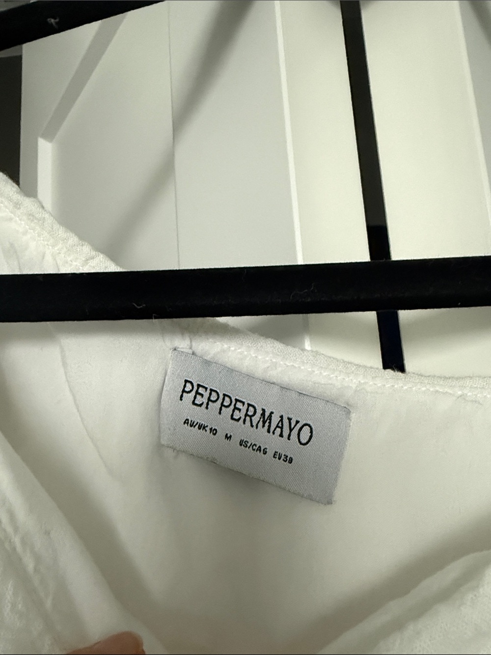 Peppermayo linen one shoulder top - Picture 2 of 3
